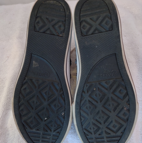 Converse Chuck Taylor All Star High Top Glitter Cosmic Shoes - Picture 6 of 8